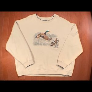 Embroidered duck Sweatshirt